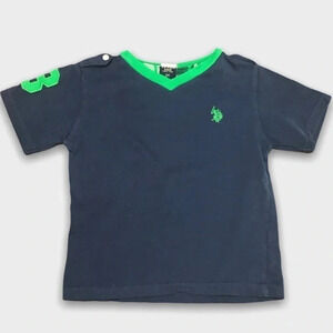 U.S  Polo Assn Navy Blue Short Sleeve Shirt